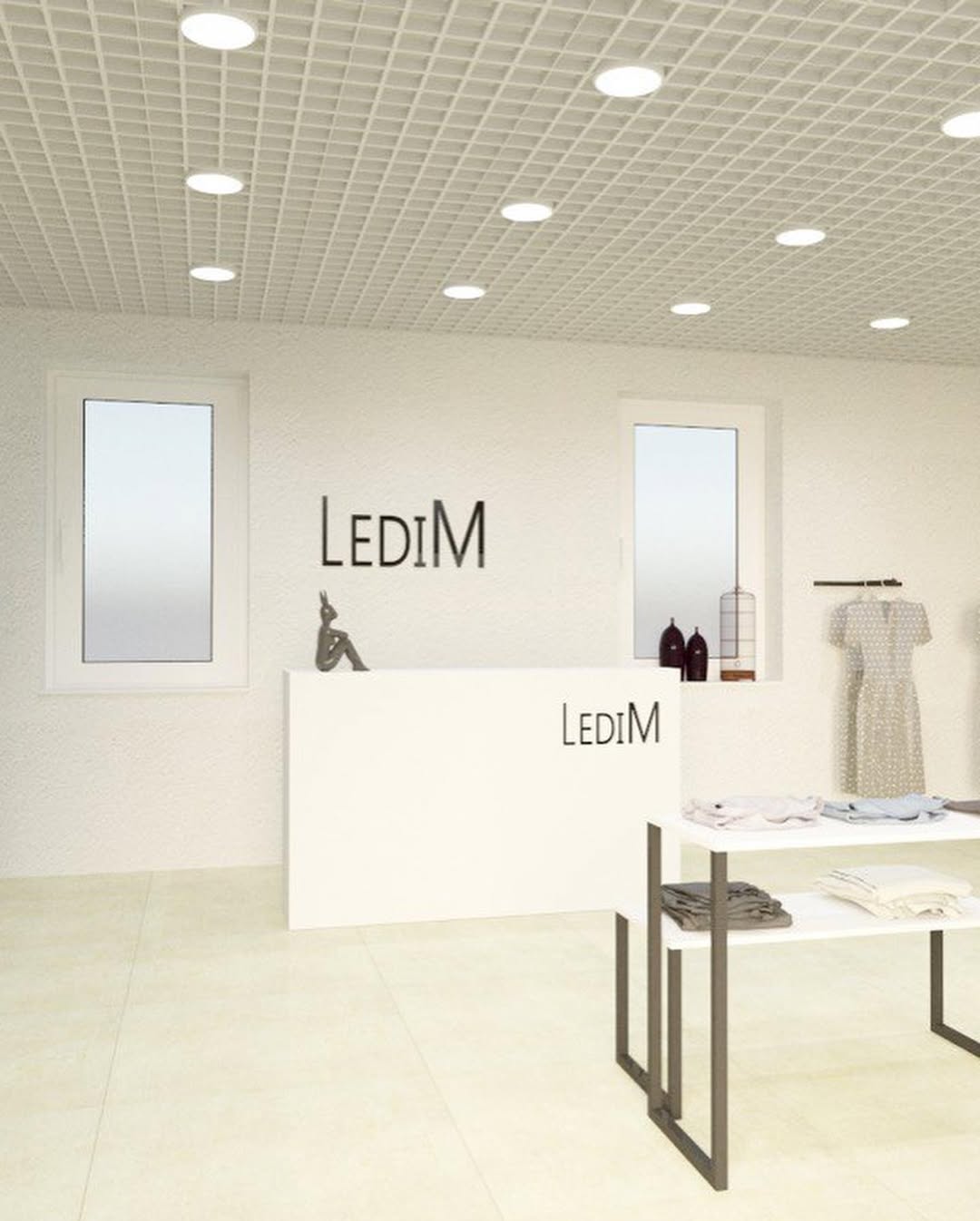 Зона Рецепции для Мебель для бутика Ledim