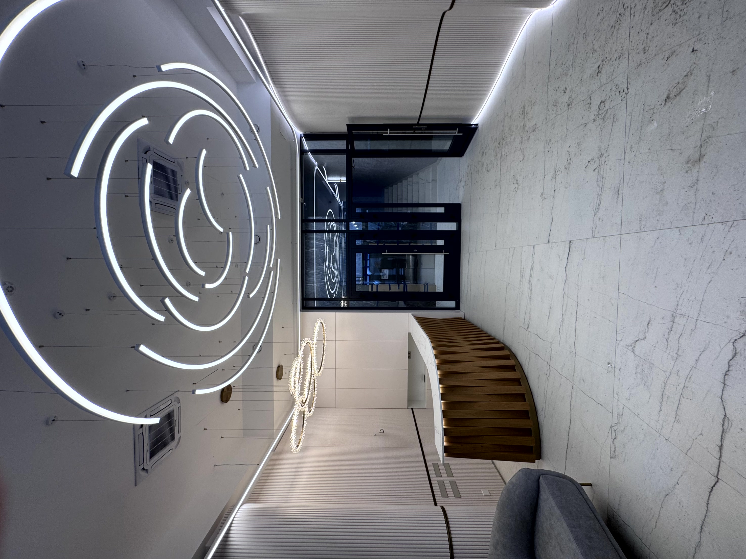 Зона Рецепции для Офис Белорусской компании, поставщика сельхоз удобрений