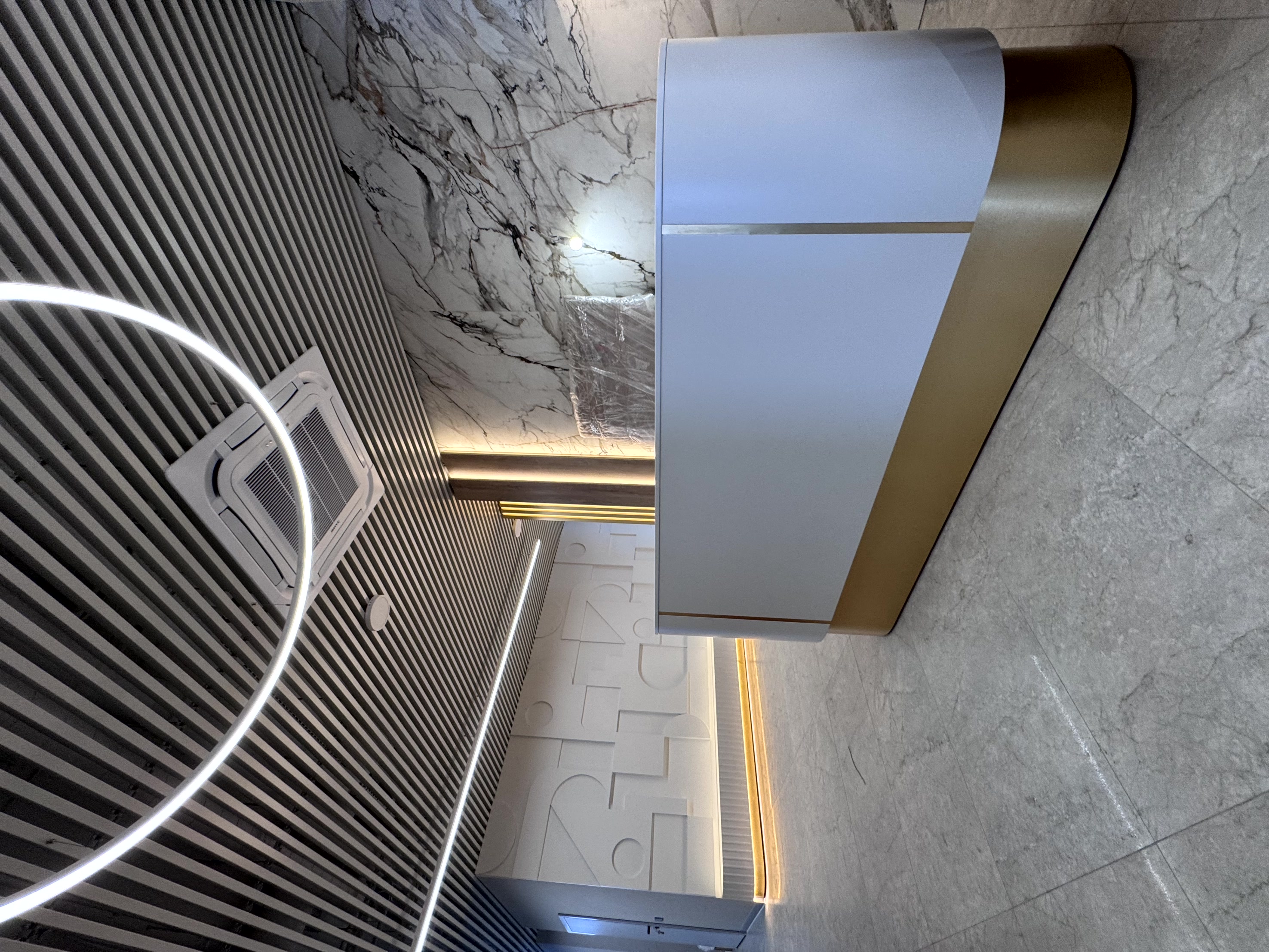 Зона Рецепции для Офис Белорусской компании, поставщика сельхоз удобрений