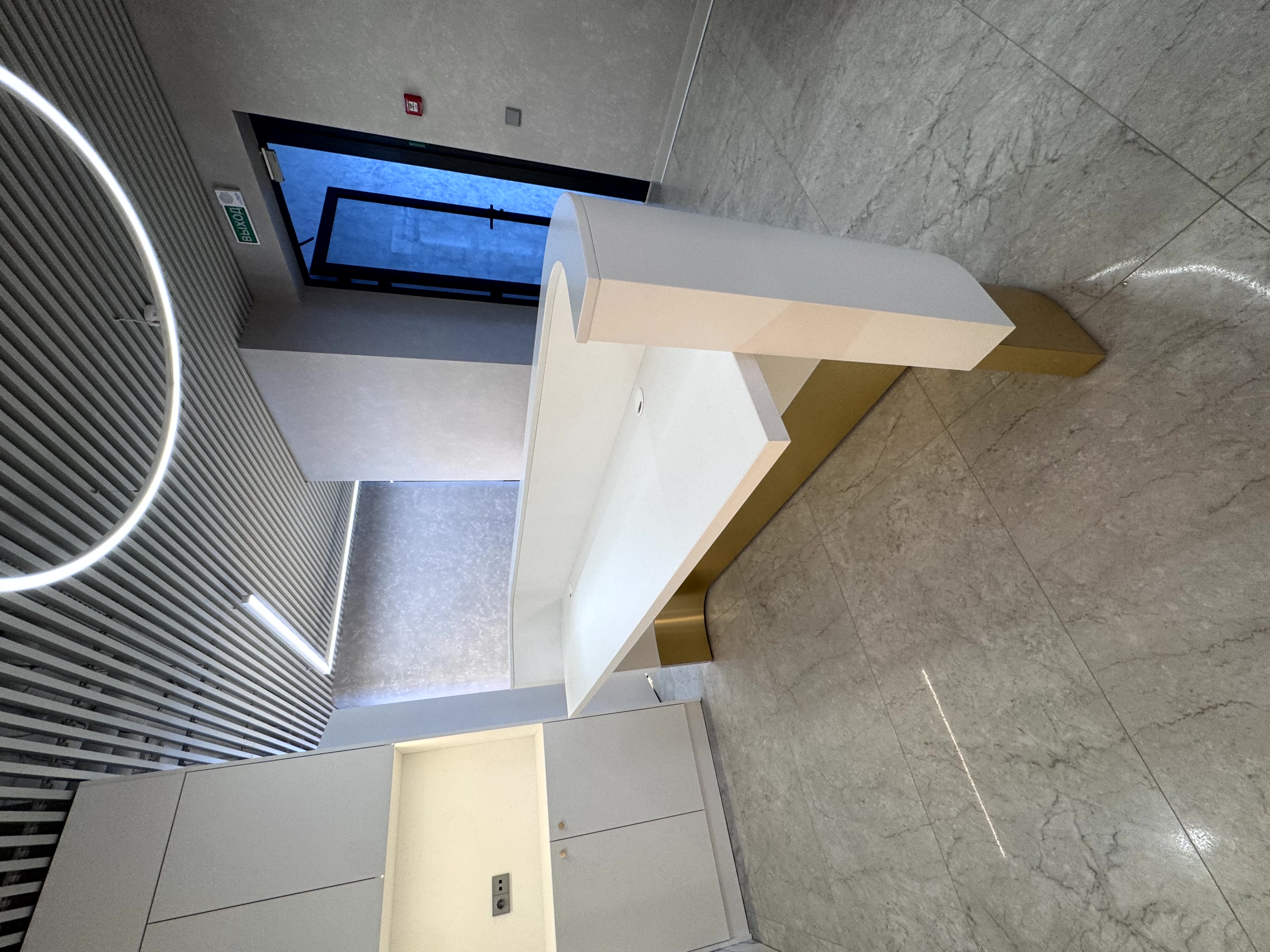 Зона Рецепции для Офис Белорусской компании, поставщика сельхоз удобрений